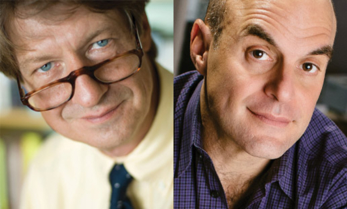 P. J. O'Rourke and Peter Sagal